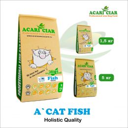 Корм A'CAT Fish для кошек Акари Киар